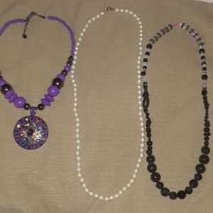 3 Assorted Necklaces